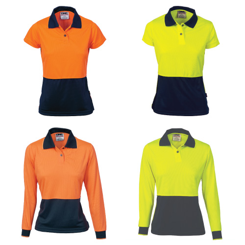 DNC Ladies' Two-Tone Polo 3897 - Colours