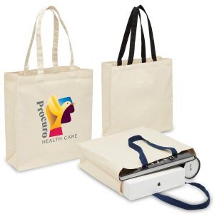 Heavy Duty Canvas Tote with Gusset 2002