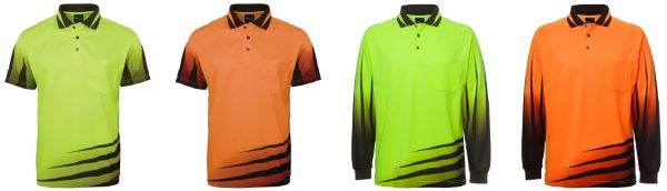 JB's Hi Vis Rippa Sub Polo 6HVRS COLOURS