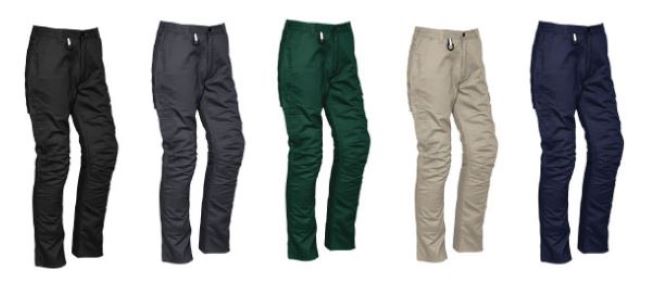 Syzmik Rugged Cargo Pant ZP504 Colours