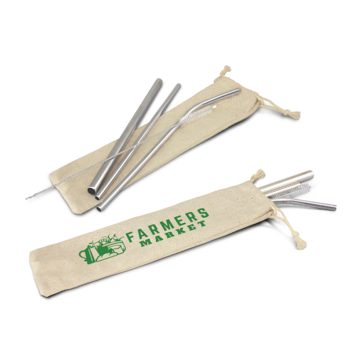 Stainless Steel Straw Set 116751