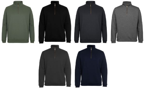 C of C Brass 1/2 Zip Sweat S3FSZ