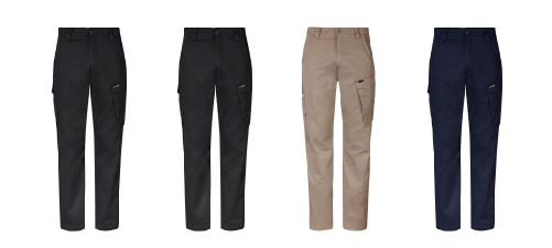 Syzmik Essential Basic Stretch Cargo Pant ZP230 - colours