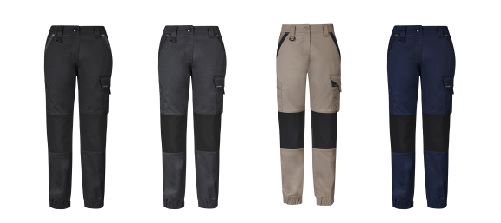 Syzmik Womens Streetworx Tough Pant ZP750 - Colours