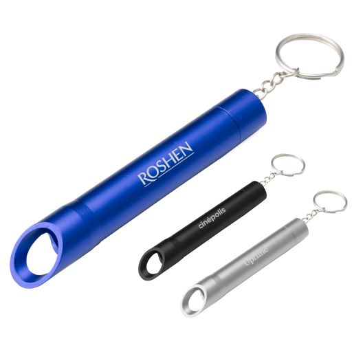 Pop Light Bottle Opener Keychain L712