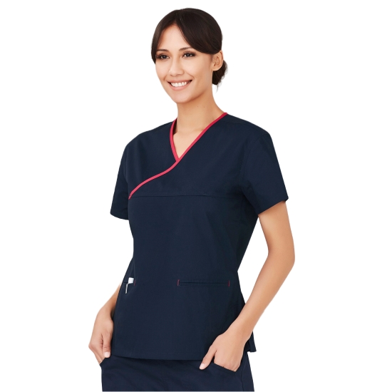 Crossover Scrubs Top H10722