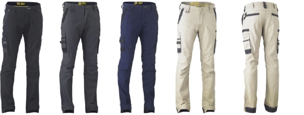 Bisley-Flx-Move™-Stretch-Utility-Cargo-Pants-BPC6331-COLOURS