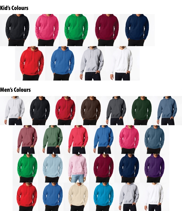 Gildan Heavyblend Hoodie 18500 Colourss pdf