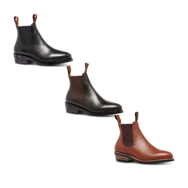 Mustang Signature Women's Pull-up leather boot Y61064