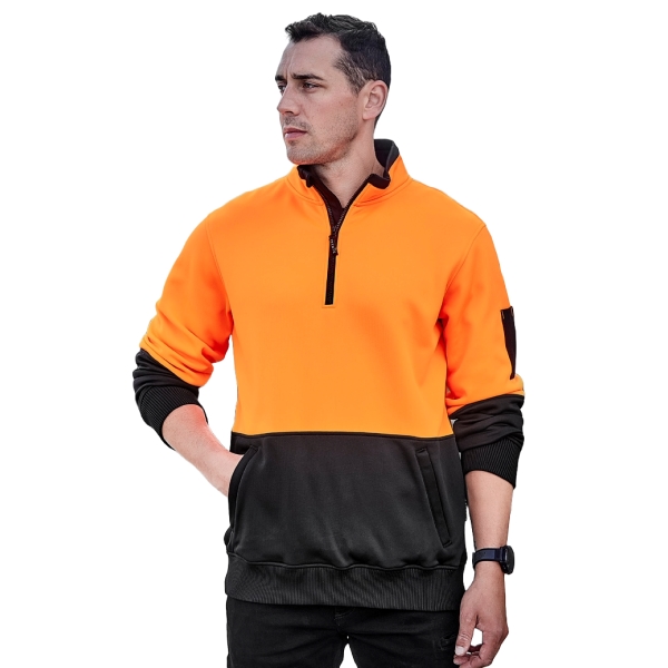 Hi Vis Half Zip Pullover ZT476