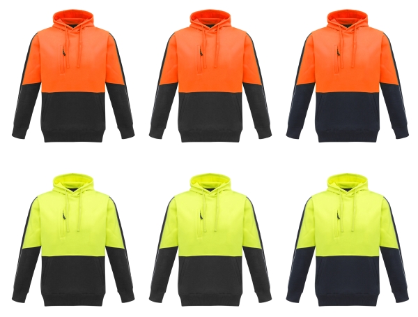 Hi Vis Reflective Piping Pullover ZT484