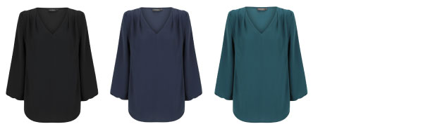 Cali V Neck Popover 1806WZ Colours