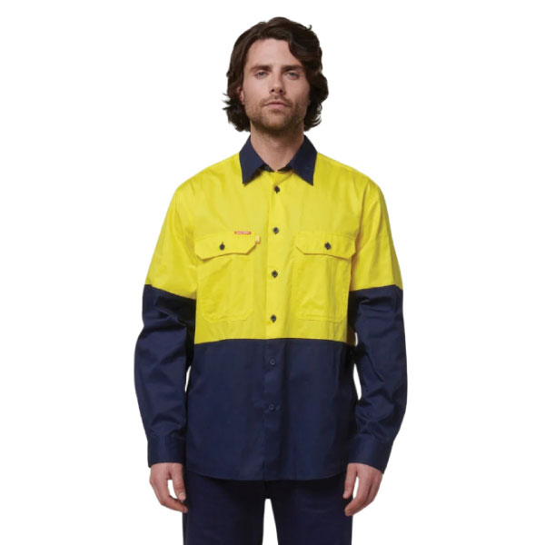 Core Hi Vis Two-Tone Vented Shirt Y07950
