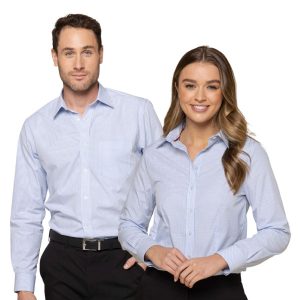 Fawkner Micro Check Shirt 1895L