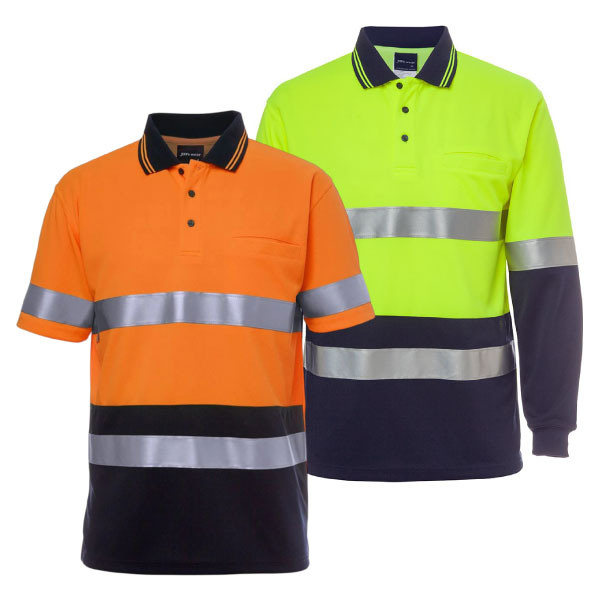 JB's Hi Vis Traditional Taped Polo 6HVS