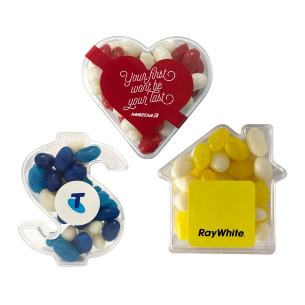 Acrylic Shape with Mini Jelly Beans CC029A