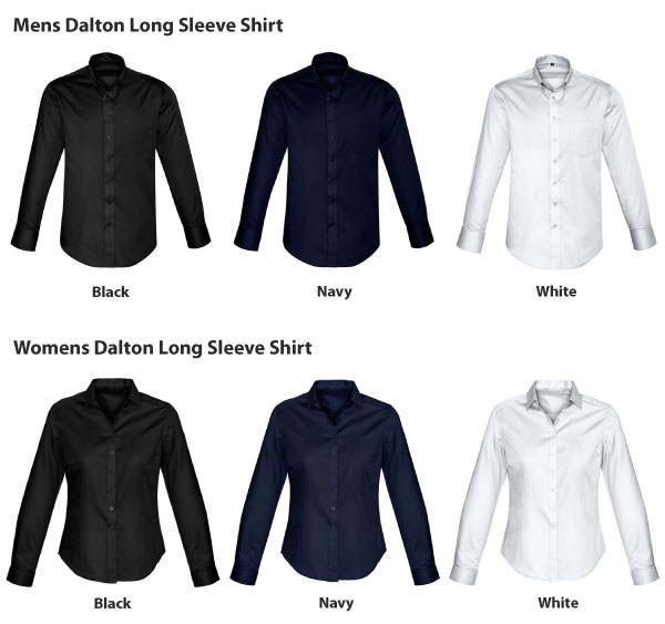 Dalton Long Sleeve Shirt S522ML-Colours