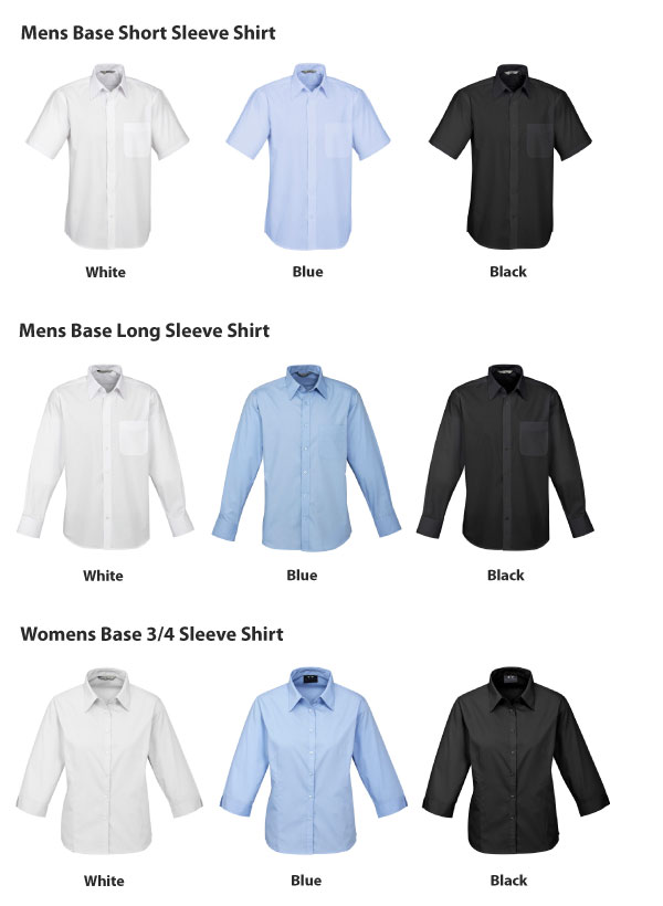 Base Shirt S10510 Colours